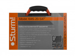 Набір глибоких головок (5-13мм і біт 47 попер.) Sturm 1045-20-S47