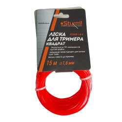 Лісочка для тримера, квадрат (1.6 мм 15 м) Sturm GT3535-1.6-4