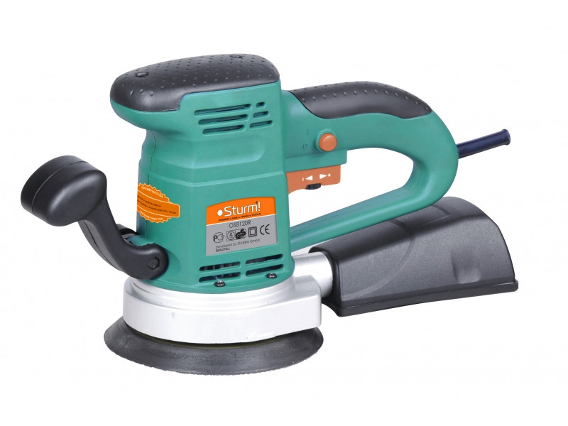 Шліфмашина ексцентрикова 125/150 мм Sturm 450 Вт OS8120R - Фото 1 Шліфмашина ексцентрикова 125/150 мм Sturm 450 Вт OS8120R