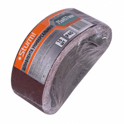 Шлифовальная лента, Шлифлента (75х457мм, Р40, 10шт) Sturm 9010-B75x457-040 - фото №2 Шлифовальная лента, Шлифлента (75х457мм, Р40, 10шт) Sturm 9010-B75x457-040 купить