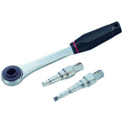 1/2" Трещотка с внутренними отвертками 3 пр.