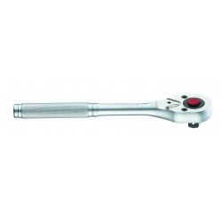 1/4" Трещотка с металлической ручкой (24 зуб.) L=125 мм
