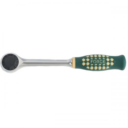 1/2&quot; Тріскачка з гумовою ручкою (72 зуб.) L=258 мм