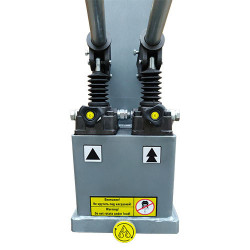 Подъемник канавный (ямный гидравлический домкрат) 20 т, HEAVY DUTY, 750мм ХЗСО HPL-20750 не дорого