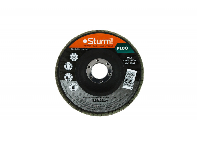  Коло зачистне пелюсткове (125x22 №100) Sturm