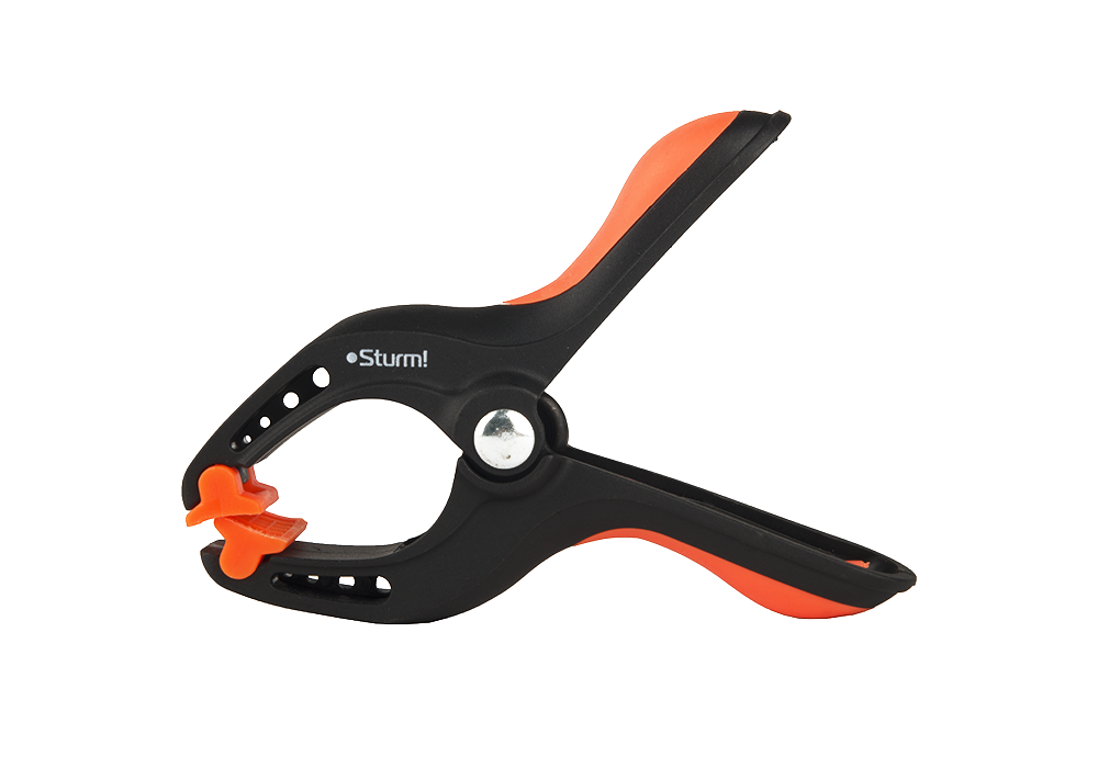 Струбцина пружинна, max затискач 55мм Sturm 1075-09-15