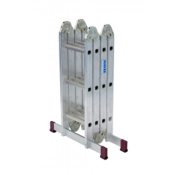 Шарнірна 4-секційна драбина KRAUSE Corda 4х3 сходинки в Україні