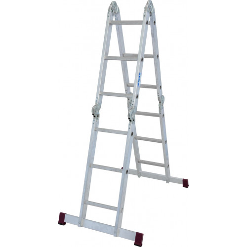 Шарнірна 4-секційна драбина KRAUSE Corda 4х3 сходинки