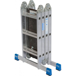 Шарнірна 4-секційна драбина KRAUSE Stabilo 4х3 сходинки в Україні