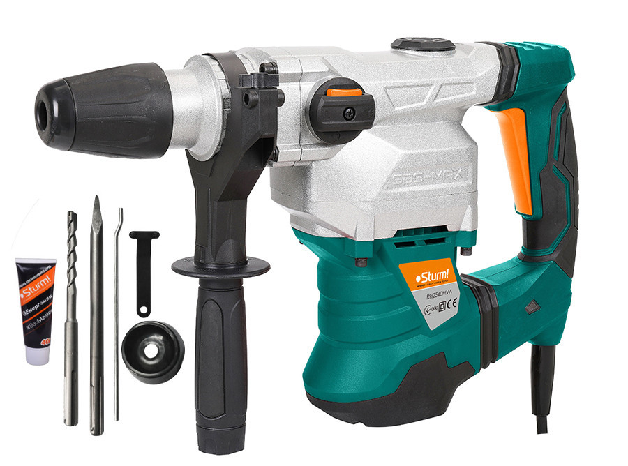 Перфоратор STURM RH2540MVA SDS-MAX (2.1Квт; 12Дж) - Фото 1 Перфоратор STURM RH2540MVA SDS-MAX (2.1Квт; 12Дж)