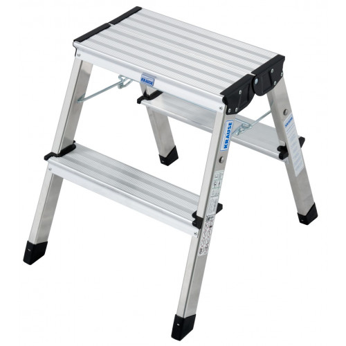 Двухсторонняя стремянка на роликах KRAUSE Rolly 2x2 ст. - Фото 1 Двухсторонняя стремянка на роликах KRAUSE Rolly 2x2 ст.