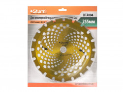 Диск к триммеру 2 cтороний 255мм 40 зубьев Gold Sturm BTA004 купить