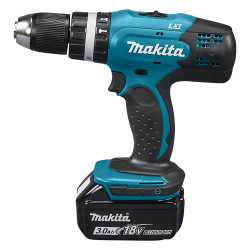 Аккумуляторная дрель-шуруповерт с ударом Makita DHP453RFX8 - фото №3 Аккумуляторная дрель-шуруповерт с ударом Makita DHP453RFX8 в Украине