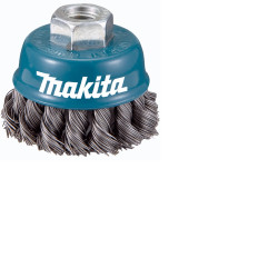 Чашкова щітка з витого дроту 60 мм Makita (D-24119)
