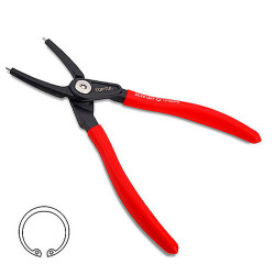 Круглогубцы съемник для стопорных колец 9" (сжим прямые) усиленные TOPTUL DCBD1309