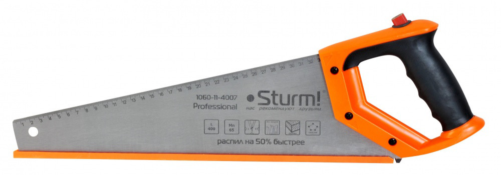 Ножівка по дереву Sturm 1060-11-4007 з олівцем