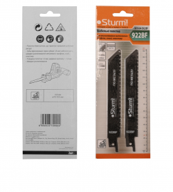 Пильные полотна для сабельной пилы по металлу Sturm 9019-04-S922BF, 2шт 152мм заказать
