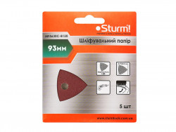 Наждачная бумага К120, 93мм для реноватора (5шт) Sturm MF5630C-8120