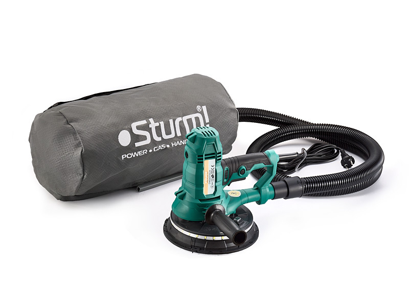 Машинка для шлифовки стен 175мм с подсветкой Sturm DWS6075SLM