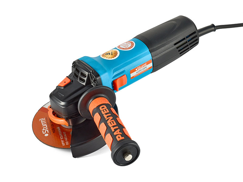 Болгарка (УШМ) з регулюванням оборотів Sturm AG95125PE 1200Вт, 125 мм