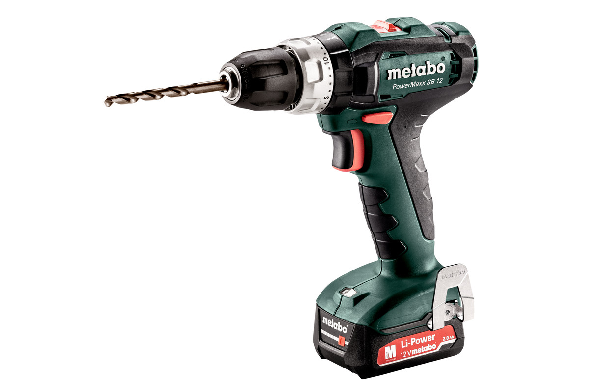 Акумуляторний ударний дриль Metabo PowerMaxx SB 12