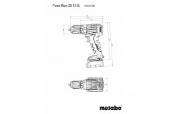 Акумуляторний ударний дриль Metabo PowerMaxx SB 12 BL в Украине