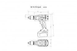 Аккумуляторний ударний дриль Metabo SB 18 LTX Impuls купити