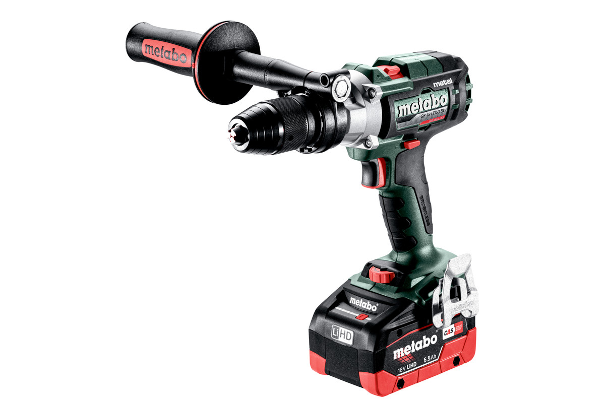 Акумуляторний ударний дриль Metabo SB 18 LTX-3 BL I Metal
