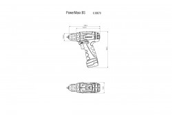 Акумуляторний дриль-шуруповерт Metabo PowerMaxx BS заказать