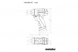 Акумуляторний дриль-шуруповерт Metabo PowerMaxx BS Basic заказать
