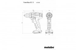 Акумуляторна дриль-шуруповерт Metabo PowerMaxx BS 12 Set не дорого