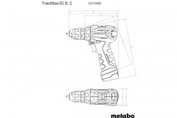 Акумуляторний дриль-шуруповерт Metabo PowerMaxx BS BL Q Arsenal Grand