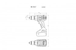 Акумуляторний дриль-шуруповерт Metabo BS 18 LT заказать
