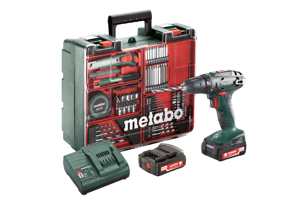 Акумуляторна дриль-шуруповерт Metabo BS 14.4 Set