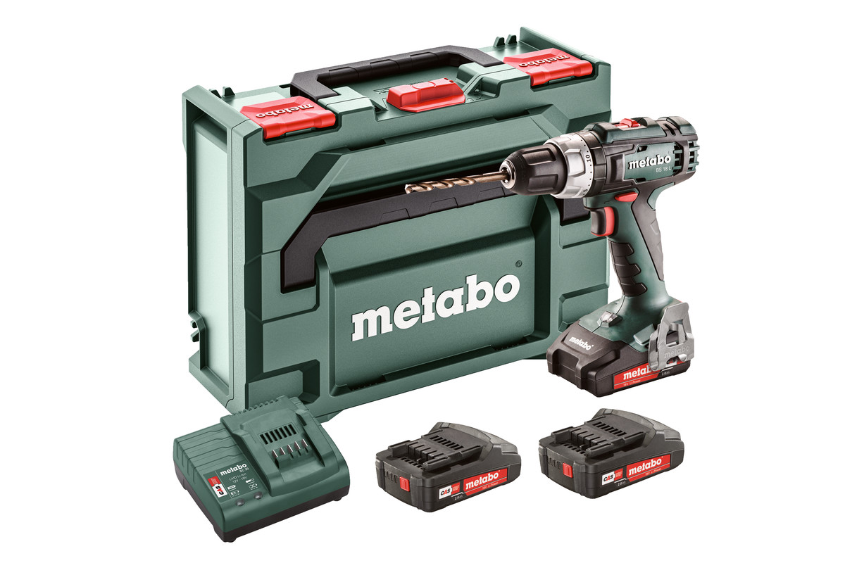 Акумуляторна дриль-шуруповерт Metabo BS 18 L Set