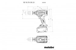 Акумуляторна дриль-шуруповерт Metabo BS 18 LTX-3 BL QI в Україні