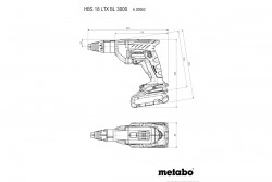 Акумуляторний шуруповерт для монтажу дерев'яних конструкцій Metabo HBS 18 LTX BL 3000 в Украине