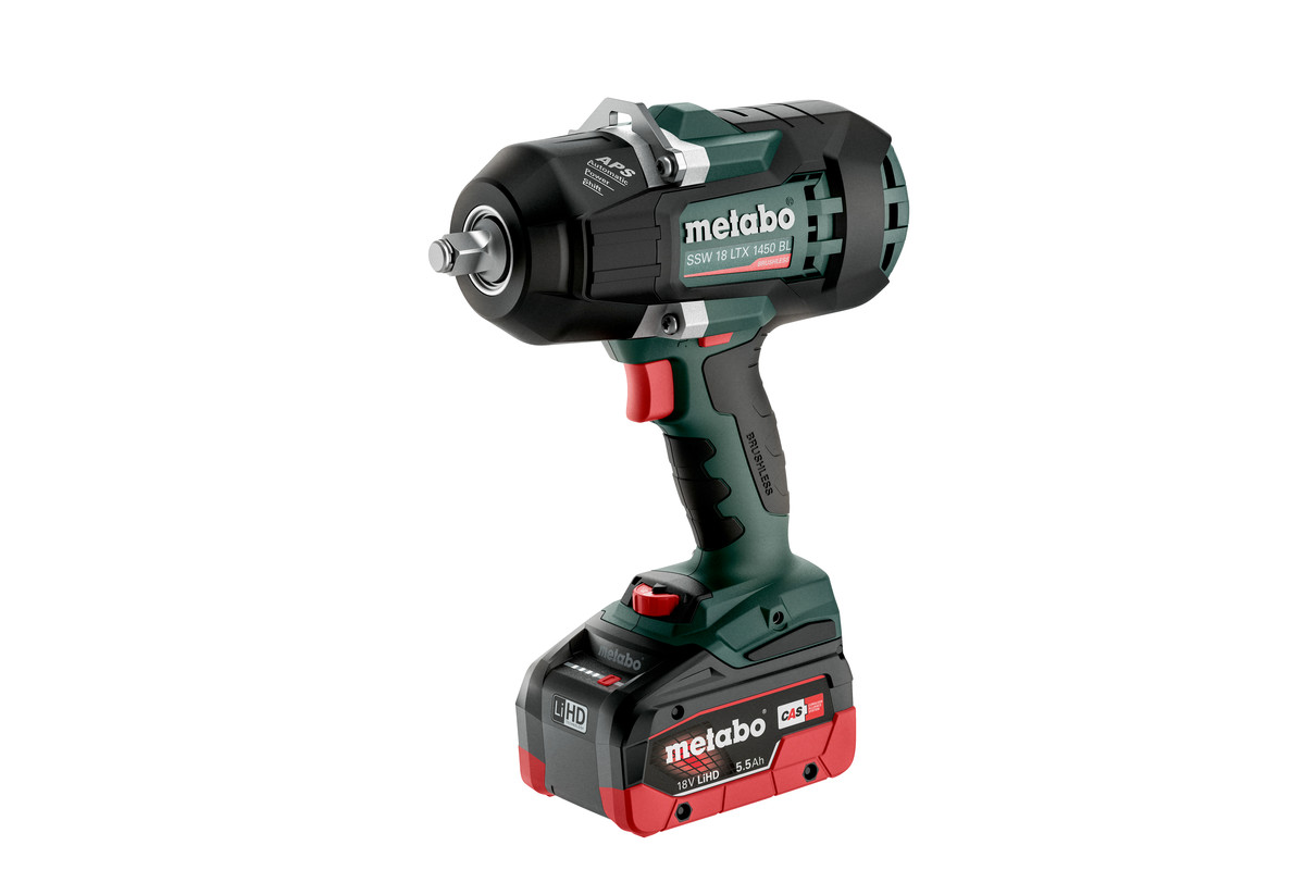 Акумуляторний ударний гайковерт Metabo SSW 18 LTX 1450 BL