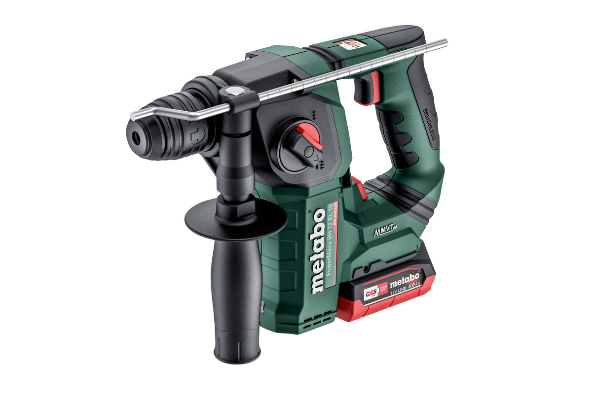 Акумуляторний перфоратор Metabo PowerMaxx BH 12 BL 16 - Фото 1 Акумуляторний перфоратор Metabo PowerMaxx BH 12 BL 16