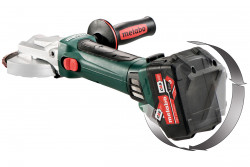 Акумуляторна кутова шліфувальна машина з плоским корпусом редуктора Metabo WF 18 LTX 125 Quick купить