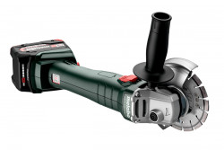 Акумуляторна кутова шліфувальна машина Metabo W 18 L 9-125 цена