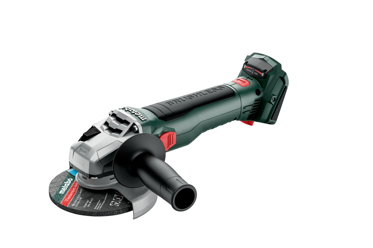 Акумуляторна кутова шліфувальна машина Metabo W 18 LT BL 11-125