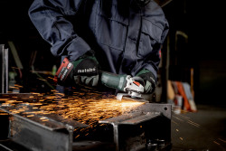 Акумуляторна кутова шліфувальна машина Metabo WVB 18 LT BL 11-115 Quick Arsenal Grand