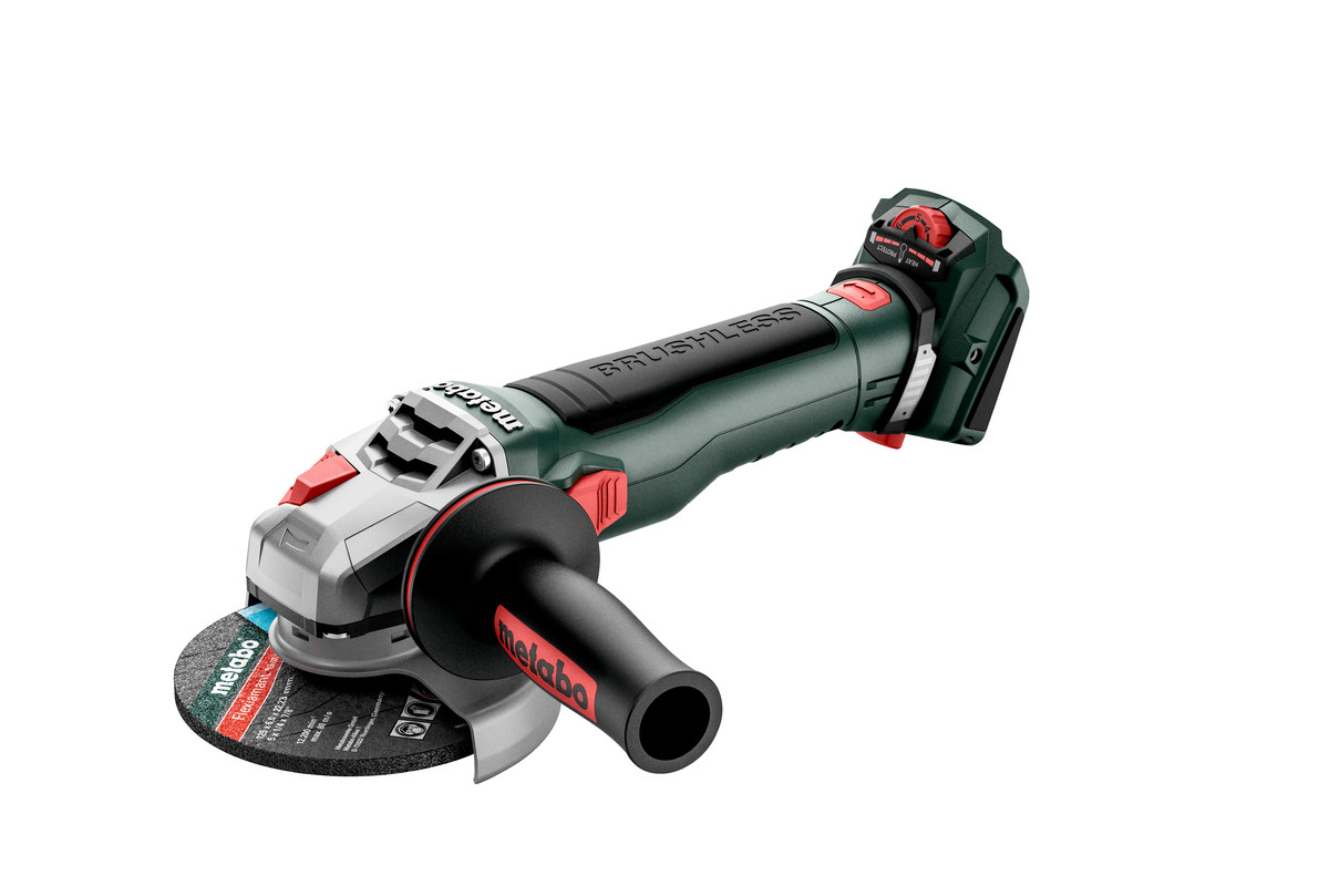 Акумуляторна кутова шліфувальна машина Metabo WVB 18 LT BL 11-125 Quick