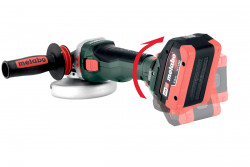 Акумуляторна кутова шліфувальна машина Metabo WVB 18 LTX BL 15-125 Quick замовити