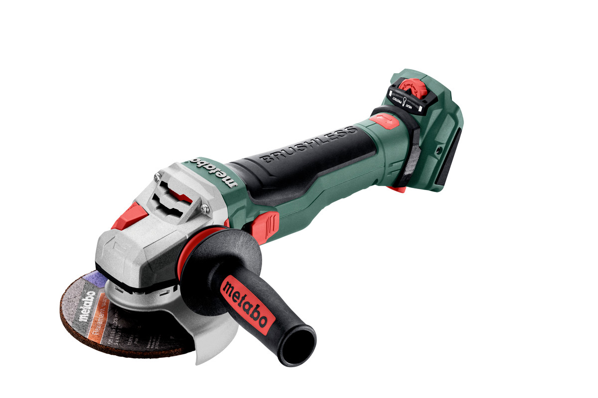 Акумуляторна кутова шліфувальна машина Metabo WVB 18 LTX BL 15-125 Quick