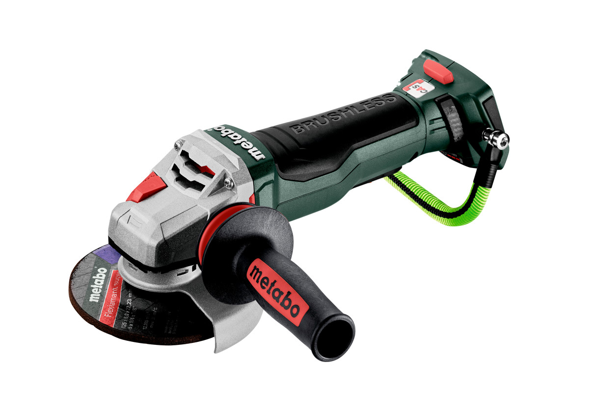 Акумуляторна кутова шліфувальна машина Metabo WPBA 18 LTX BL 15-125 Quick DS