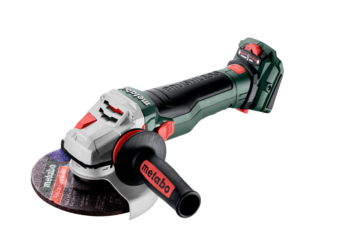 Акумуляторна кутова шліфувальна машина Metabo WVB 18 LTX BL 15-150 Quick
