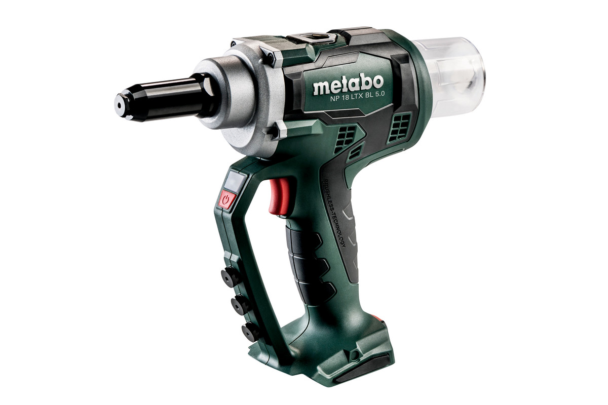 Аккумуляторний заклепувальний пістолет Metabo NP 18 LTX BL 5.0