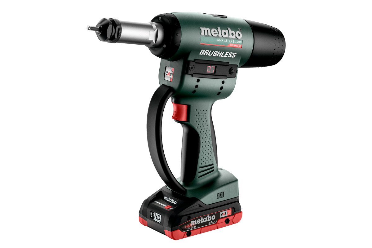 Аккумуляторний заклепувальний пістолет Metabo NMP 18 LTX BL M10